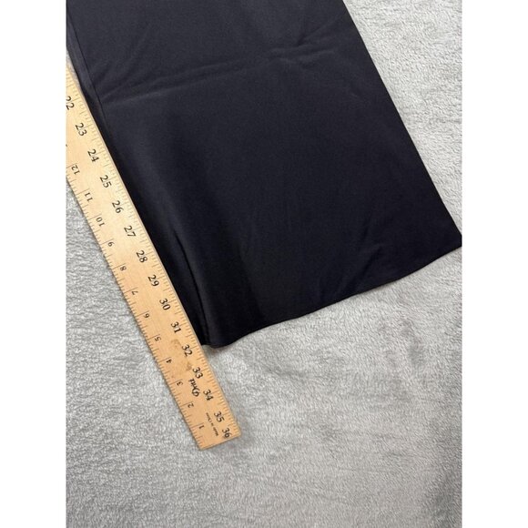 St. Agni Bias Silk Womens Black Flared Pants Medium - Picture 6 of 8